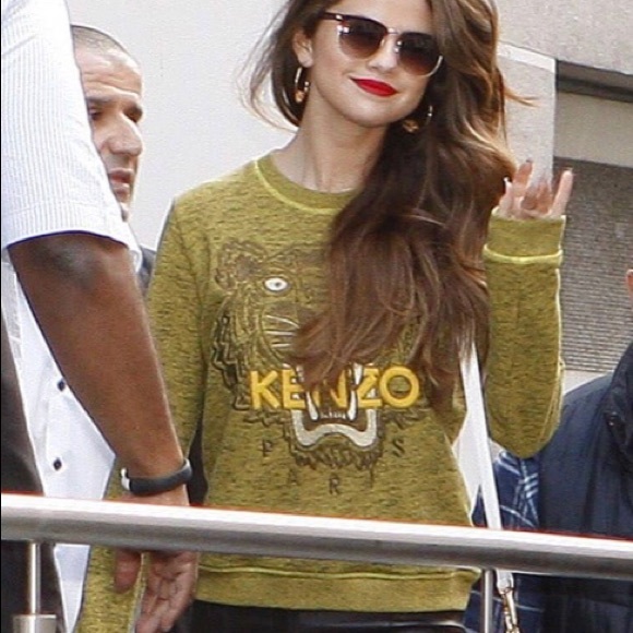 Kenzo Tops - Kenzo Paris Tiger Face Sweatshirt